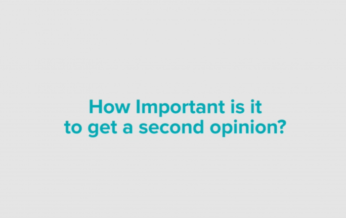 Do I Need a Second Opinion?