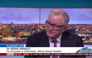 Dr Vidar Arnulf on BBC News